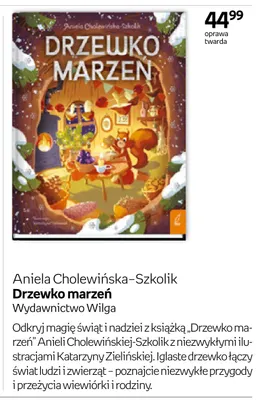 Książka Drzewko marzeń Aniela Cholewińska-Szkolik promocja w Empik