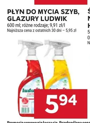 Płyn do mycia glazury Ludwik promocja w Stokrotka