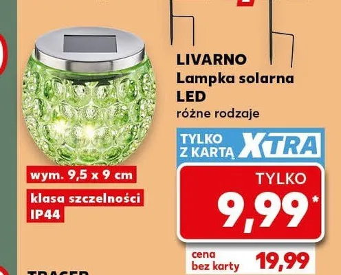 Lampka solarna LED Livarno promocja w Kaufland