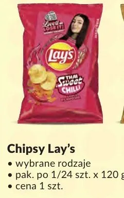 Chipsy Lay's różne rodzaje promocja w Makro