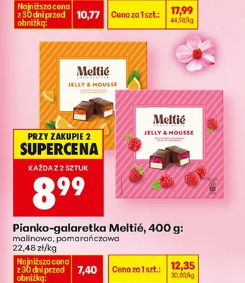 Pianko-galgetka Jelly & Mousse malinowa promocja w Biedronka