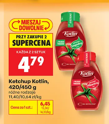Ketchup Kotlin pikantny promocja w Biedronka