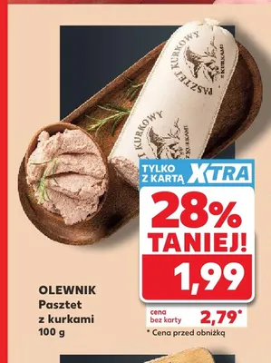 Pasztet z kurkami Olewnik promocja w Kaufland