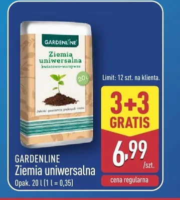 Ziemia uniwersalna GARDENLINE promocja w Aldi
