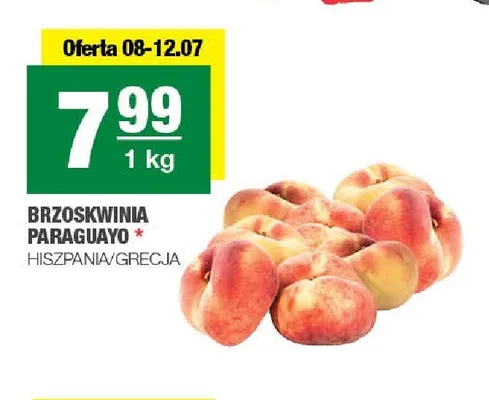 Brzoskwinia paraguayo promocja w SPAR