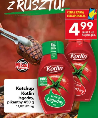 Ketchup Kotlin promocja w LEWIATAN