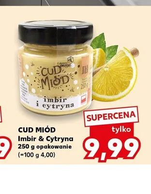 Cud Miód Imbir & Cytryna promocja w Kaufland