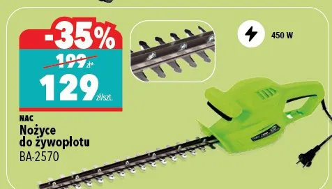 Nożyce do żywopłotu BA-2570 promocja w Biedronka Home