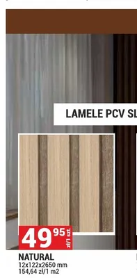 Lamel akustyczny Natural Parquet & Mercado promocja w Merkury Market