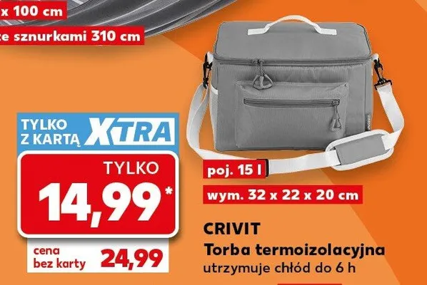 Torba termoizolacyjna CRIVIT promocja w Kaufland