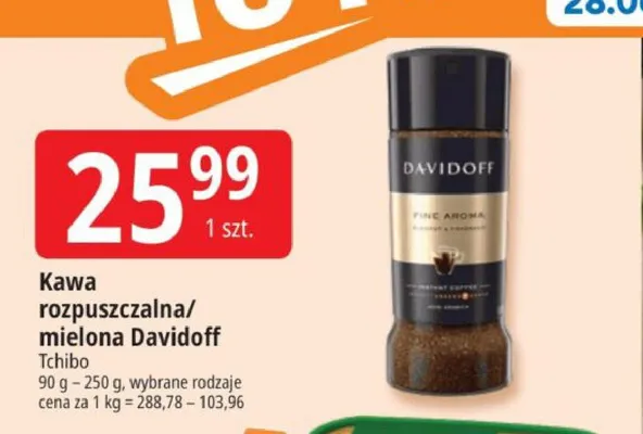Kawa mielona Davidoff promocja w Leclerc