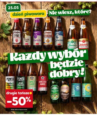Piwo Amber Pszeniczniak promocja w Stokrotka
