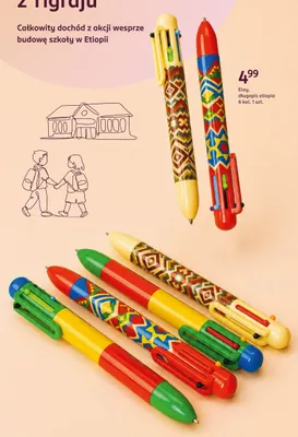 Długopis etiopia Eloy promocja w Rossmann