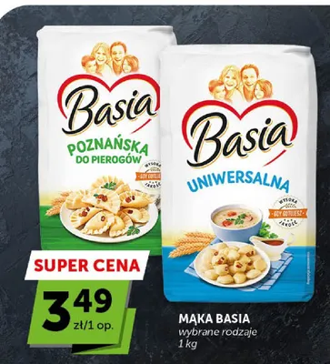 Mąka Basia Poznańska do pierogów promocja w Euro Sklep