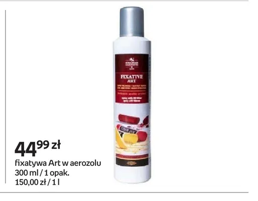 Fixatywa Art w aerozolu 300ml promocja w Empik