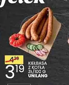 Kiełbasa z kotła Unilang promocja w Wafelek