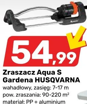 Zraszacz Aqua S promocja w Bricomarche