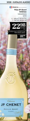 Wino JP Chenet Delicious białe półsłodkie francuskie promocja w POLOmarket