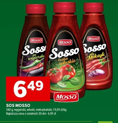 Sos Mosso promocja w Stokrotka
