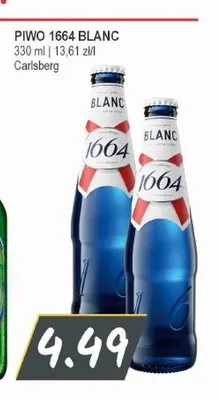 Piwo 1664 Blanc promocja w Słoneczko