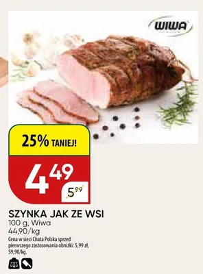 Kiełbasa jak ze wsi promocja w Chata Polska