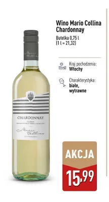 Wino Rivelo viognier chardonnay promocja w Aldi