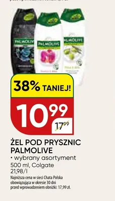 Żel pod prysznic Palmolive promocja w Chata Polska