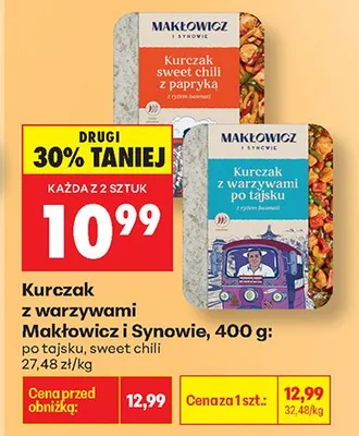 Kurczak z warzywami po tajsku promocja w Biedronka