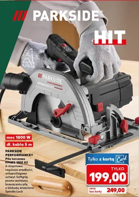 Piła tarczowa PPHKS 1800 A2 promocja w Kaufland