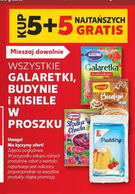 Kisiel Słodka Chwila Dr. Oetker promocja w Kaufland