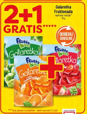 Galaretka wybrane rodzaje promocja w POLOmarket