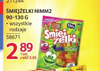 Żelki nimm2 Śmiejżelki Happies 130 g promocja w Selgros