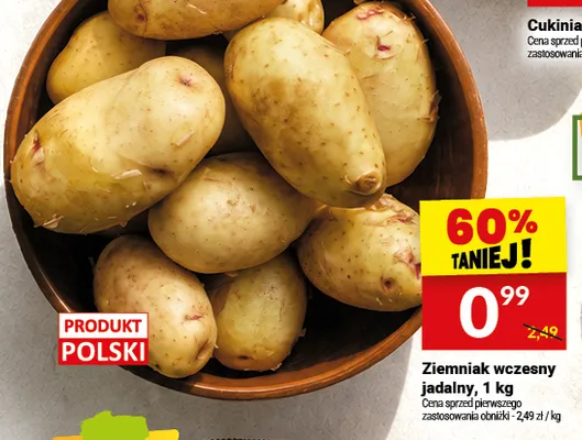 Ziemniak wczesny jadalny polski promocja w Twój Market