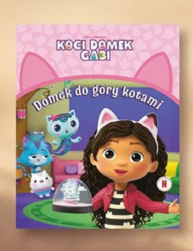 Książka Koci Domek Gabi Domek do góry kotami promocja w Biedronka