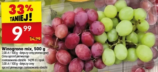 Winogrono mix promocja w Twój Market