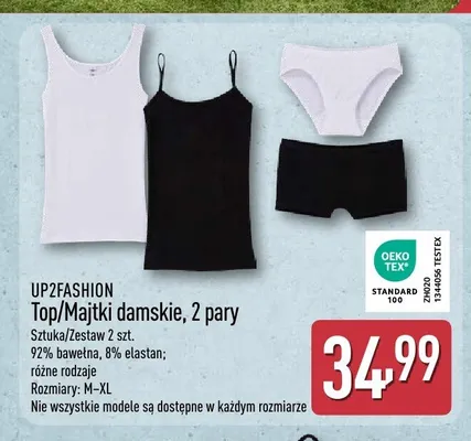 Majtki damskie UP2FASHION 2-pak promocja w Aldi