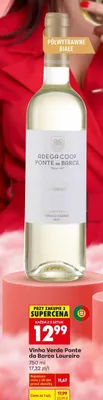 Vinho Verde Ponte da Barca Loureiro promocja w Biedronka