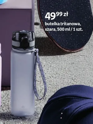 Butelka tritanowa Rockle szara promocja w Empik