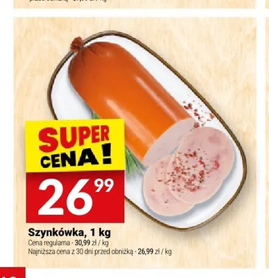Szynkówka Białecki Wędzarnia promocja w Twój Market