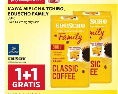 Kawa mielona Tchibo Family promocja w Stokrotka