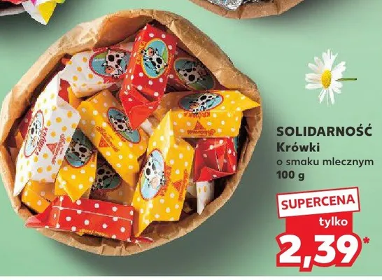 Krówki o smaku mlecznym promocja w Kaufland