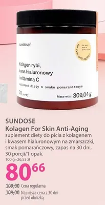 Suplement diety Kolagen For Skin Anti-Aging promocja w Hebe