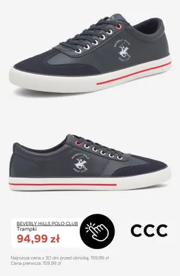Trampki Beverly Hills Polo Club promocja w CCC