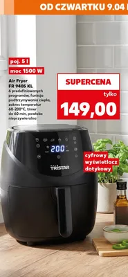 Air fryer FR 9405 KL Tristar promocja w Kaufland