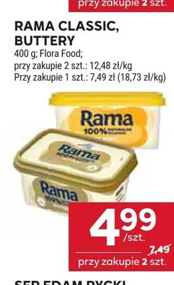 Margaryna Rama Classic promocja w Stokrotka