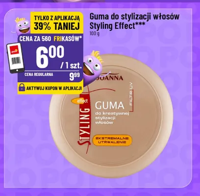 Guma do stylizacji włosów Styling Effect Joanna promocja w POLOmarket