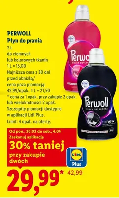 Płyn do prania kolorowych tkanin promocja w Lidl