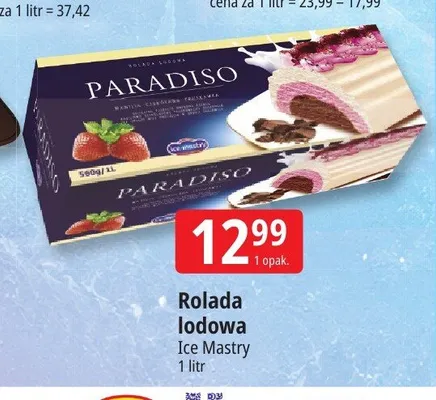 Rolada lodowa Paradiso promocja w Leclerc