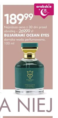Damska woda perfumowana Bujairami Ocean Eyes promocja w Super-Pharm