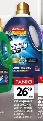 Żel do prania Der Waschkonig C.G. Black promocja w Intermarche